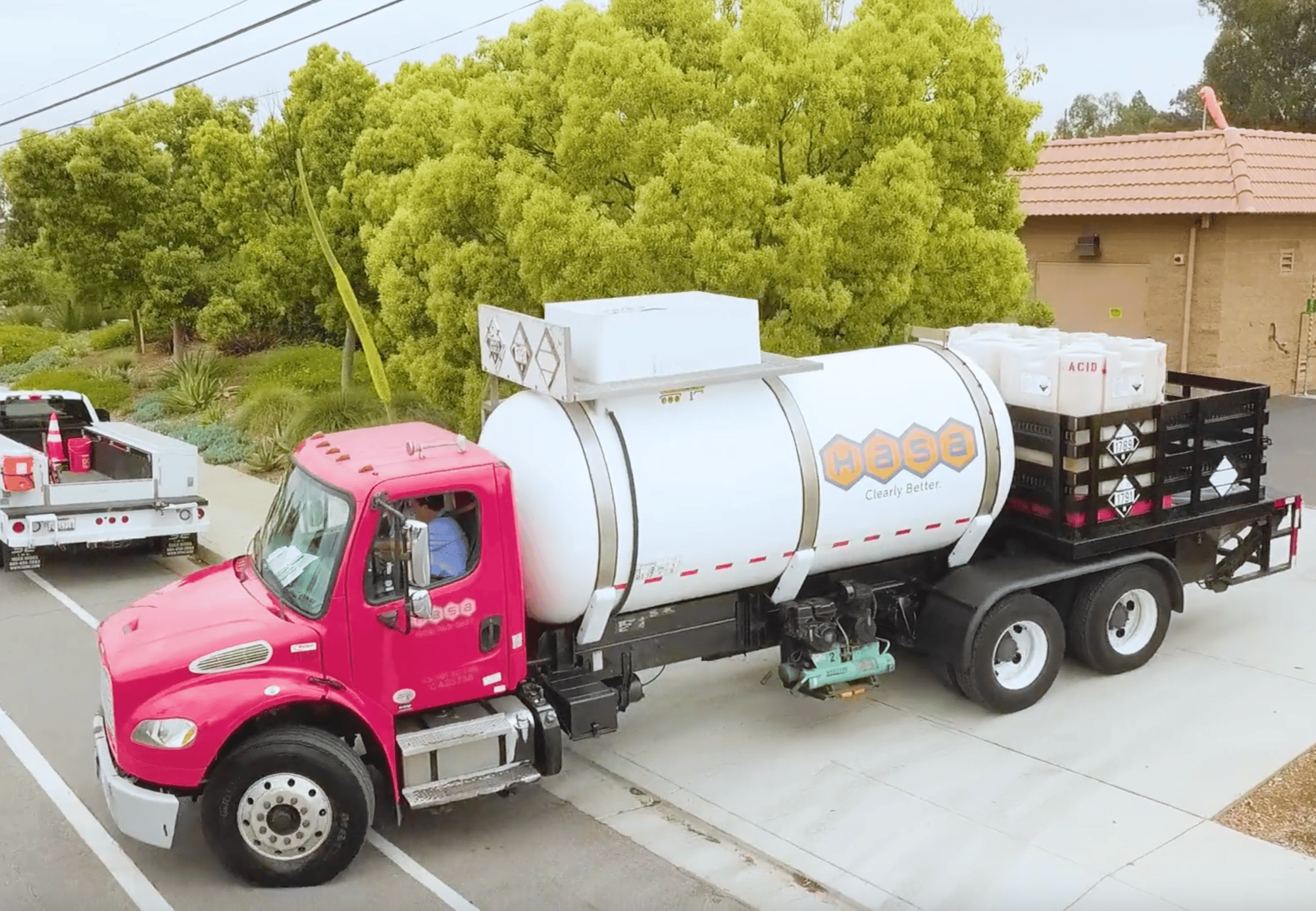 Truck birdseye