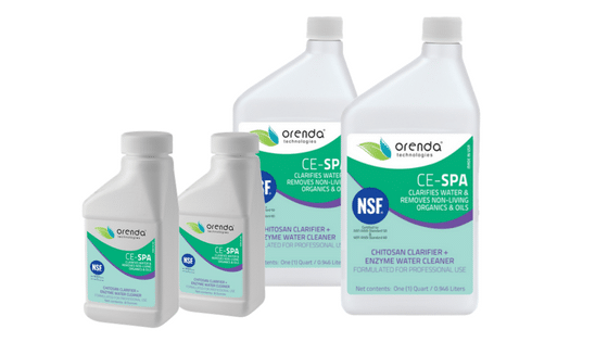 Orenda CE-SPA Hot Tub Spa Clarifier & Enzyme Cleaner 8oz 4 Pk ORE-50-146-4